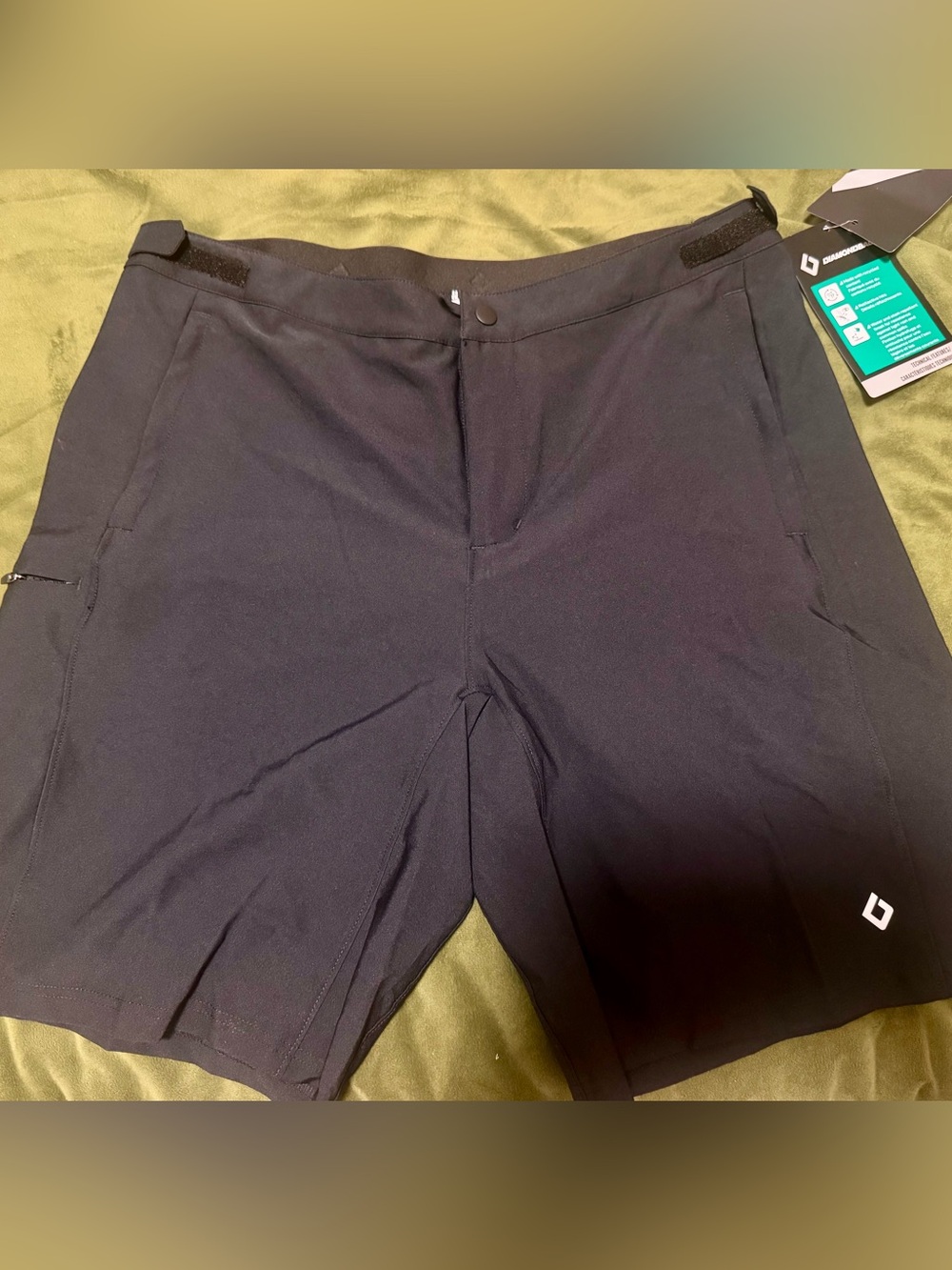 Diamond Supply Co. Black Womens Hybrid Shorts